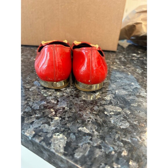 Red 6.5 Vintage Tory Burch shoes - Picture 2 of 6